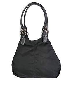 Vitello Shoulder Bag, Nylon, Black, 52, AC, 1*